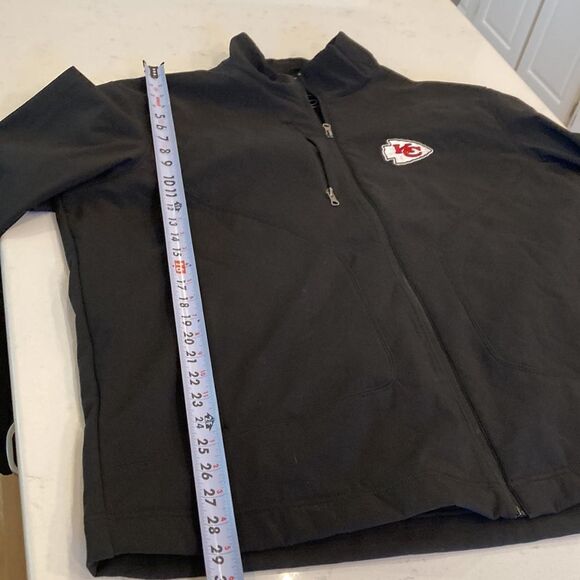 Kansas City Chiefs G-III By Carl Banks Black Waterproof all weather jacket XXL - Picture 5 of 8